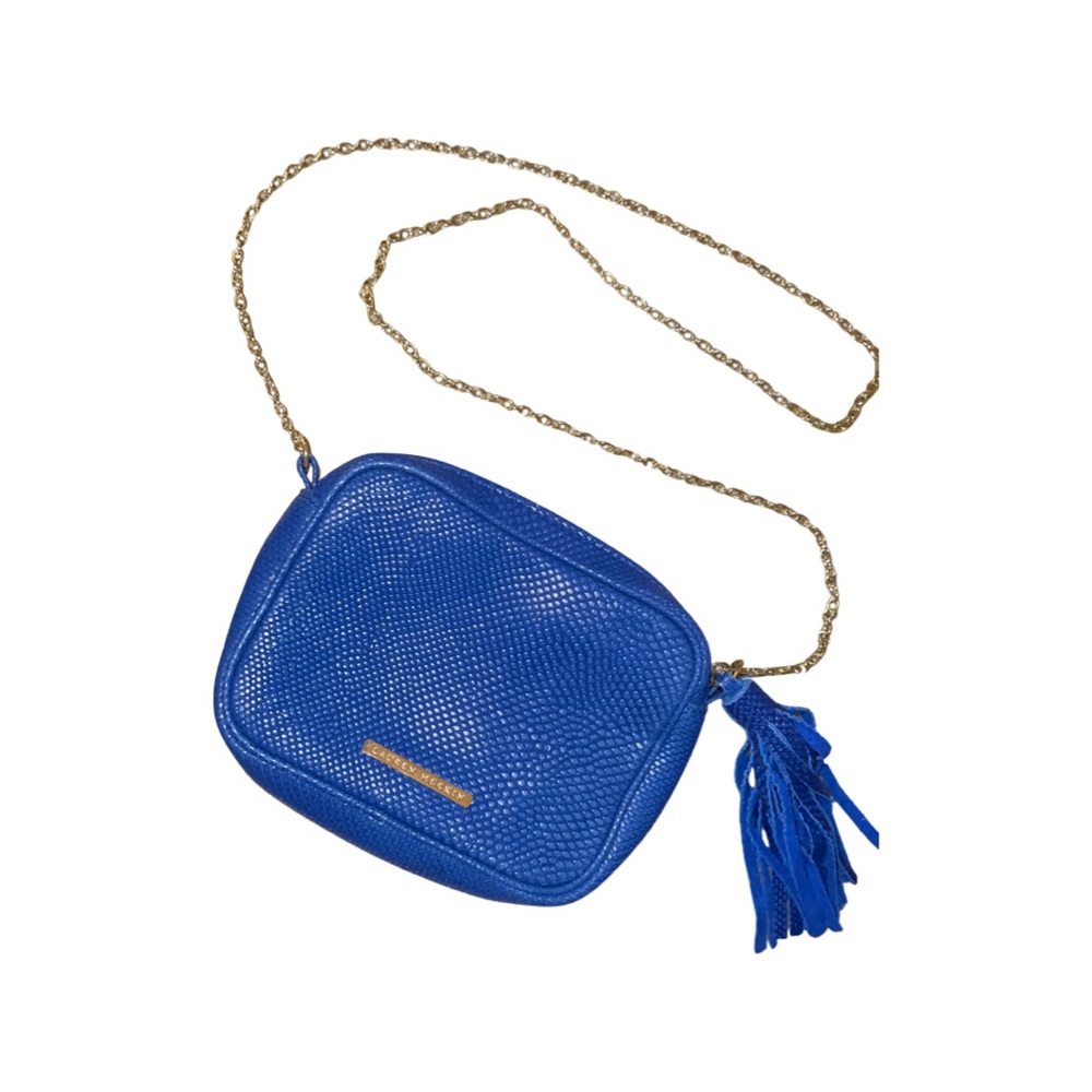 Navy Crossbody Bag by Lauren Merkin
